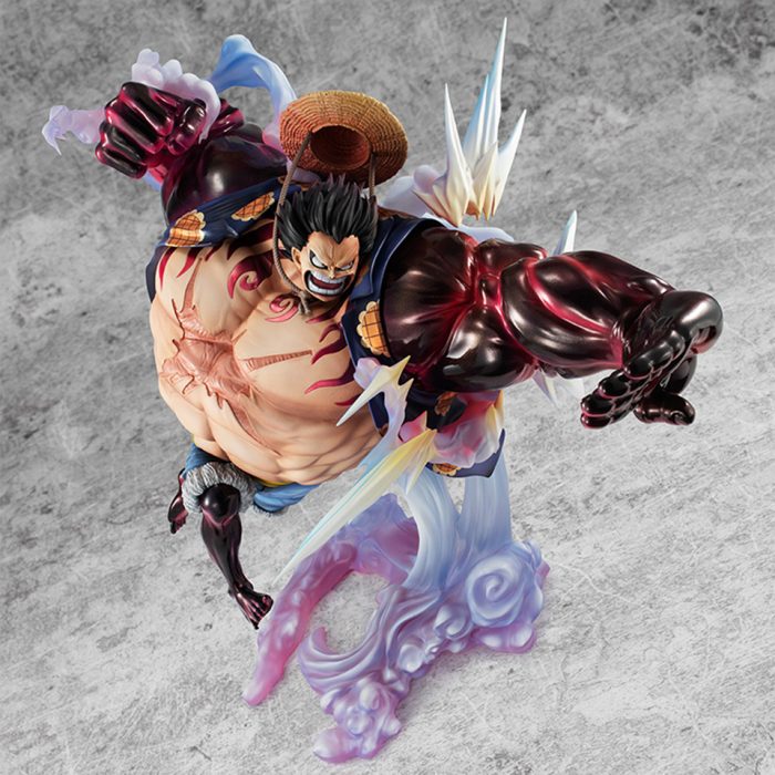 Anime Figures - One Piece Figures Luffy Gear 4 Bound Man High Quality Figure