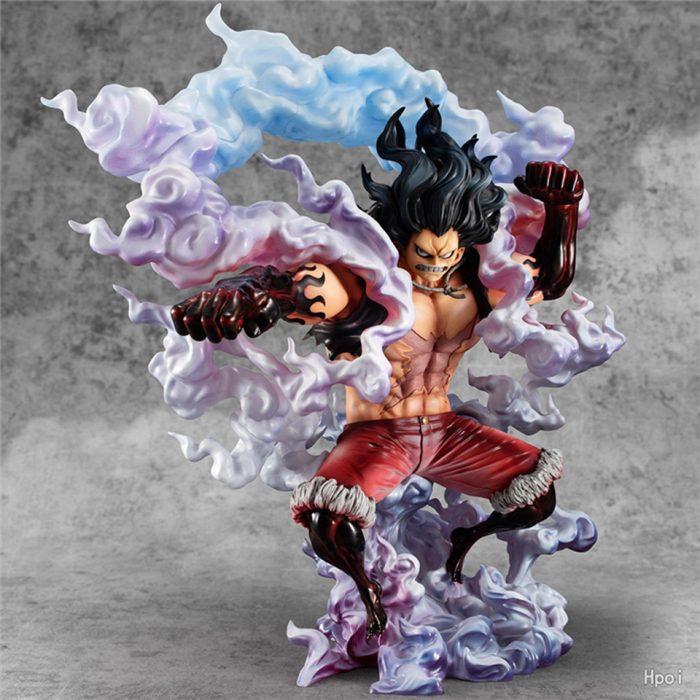 Anime Figures - One Piece Figures Luffy Gear 4 Bound Man High Quality Figure