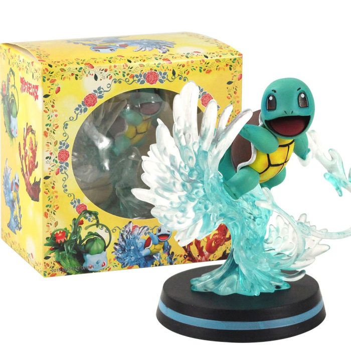 Anime Figures - Pokemon Carapuce attack Surf