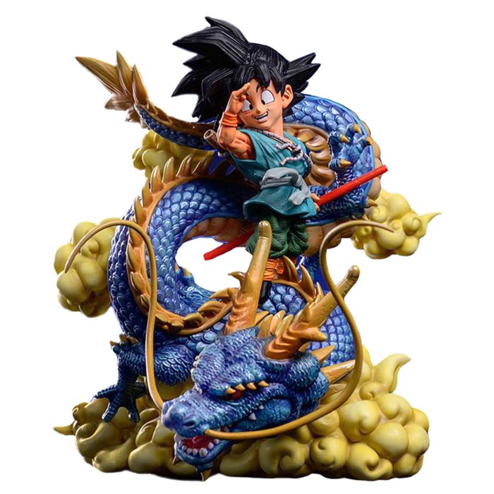 Anime Figures- Dragon Ball Figure Son Goku with Dragon