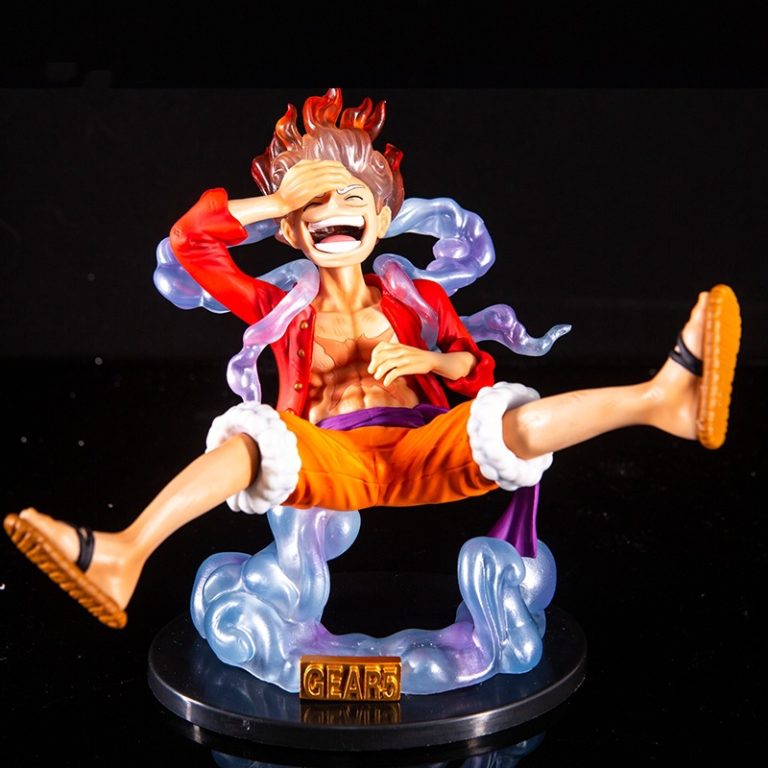 One Piece Figurines Luffy Gear 5 figure Sun God Nika Anime Figure UK