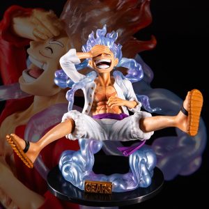 One Piece Figurines - Luffy Gear 5 figure Sun God Nika