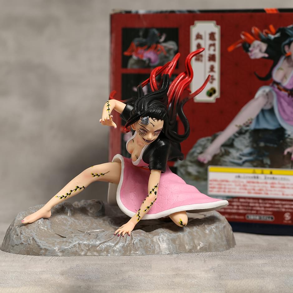 Anime Figur Dämon Slayer Figuren Schlacht Nezuko Kamado Blut Dämon - Anime Figuren Nezuko Kamado Blood Demon