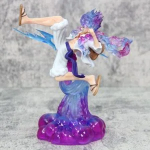 FIGURINE ONE PIECE Luffy Gear 5 32cm God Nika Collection Figure Anime